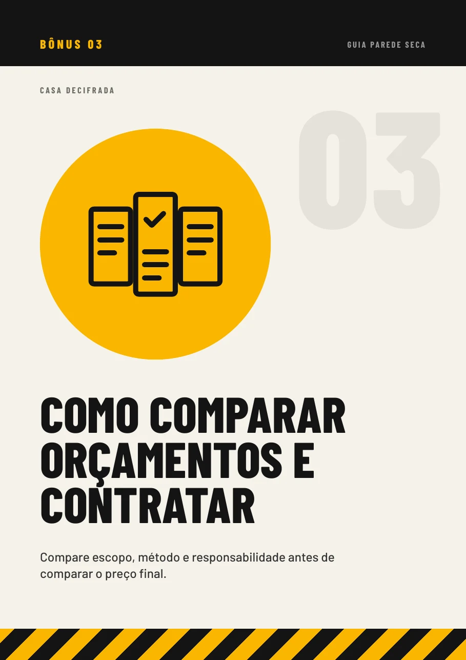 Como Comparar Orçamentos